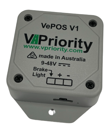 V Priority VePOS unit — GPS and 4G vehicle priority hardware