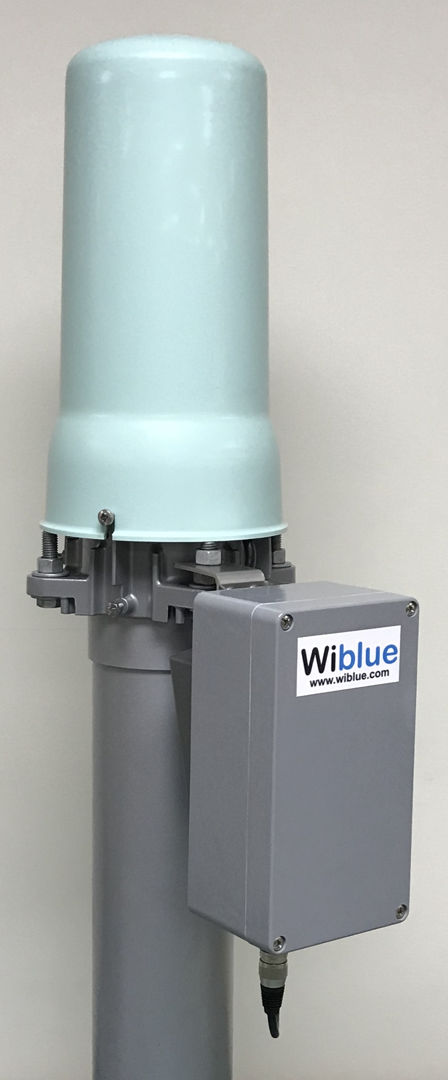 WiBlue detector mounted on a pole
